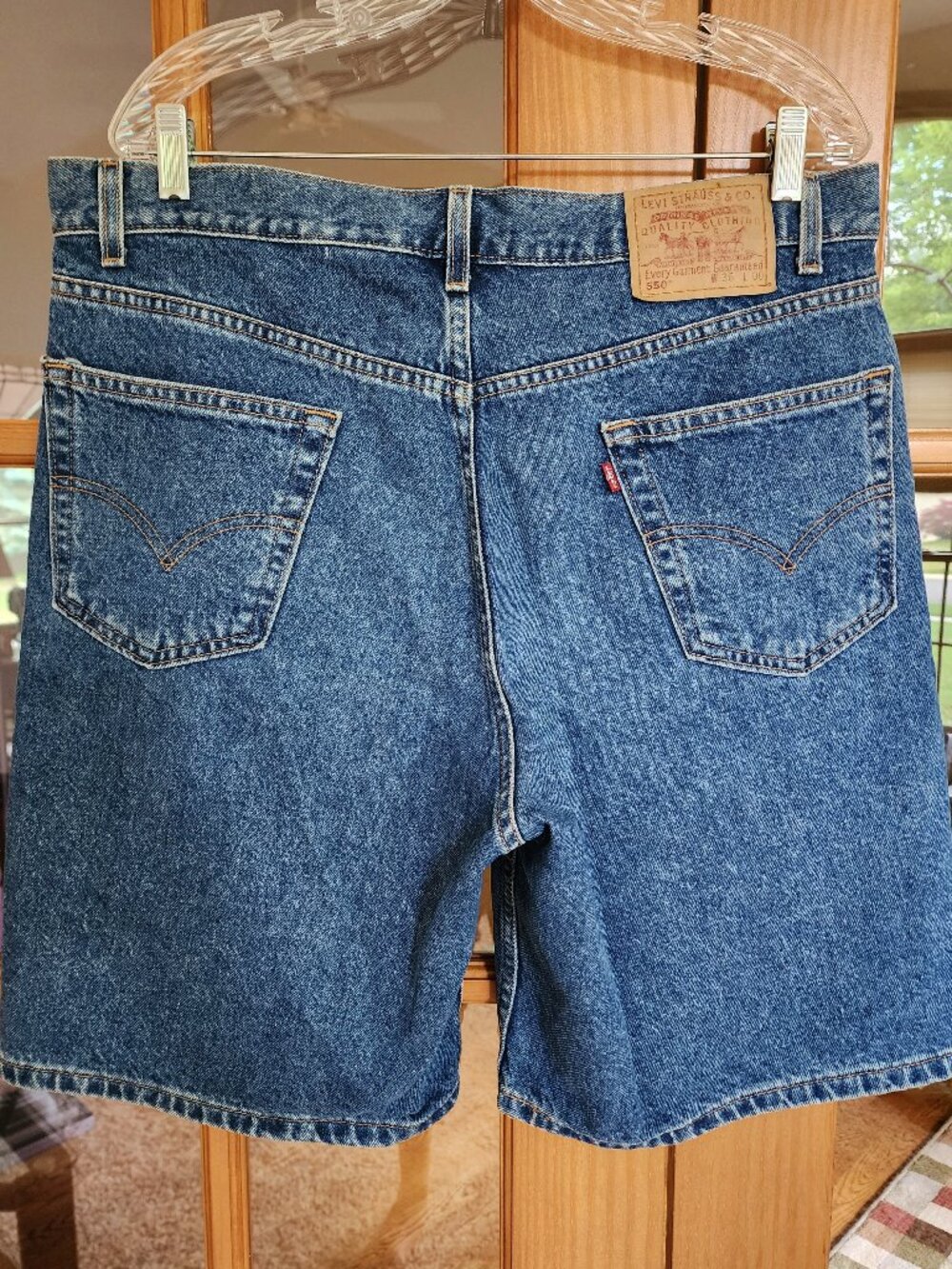 Levi's Men's 550 Red Tag Denim Shorts 36